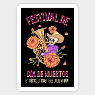 dia de los muertos Magnet